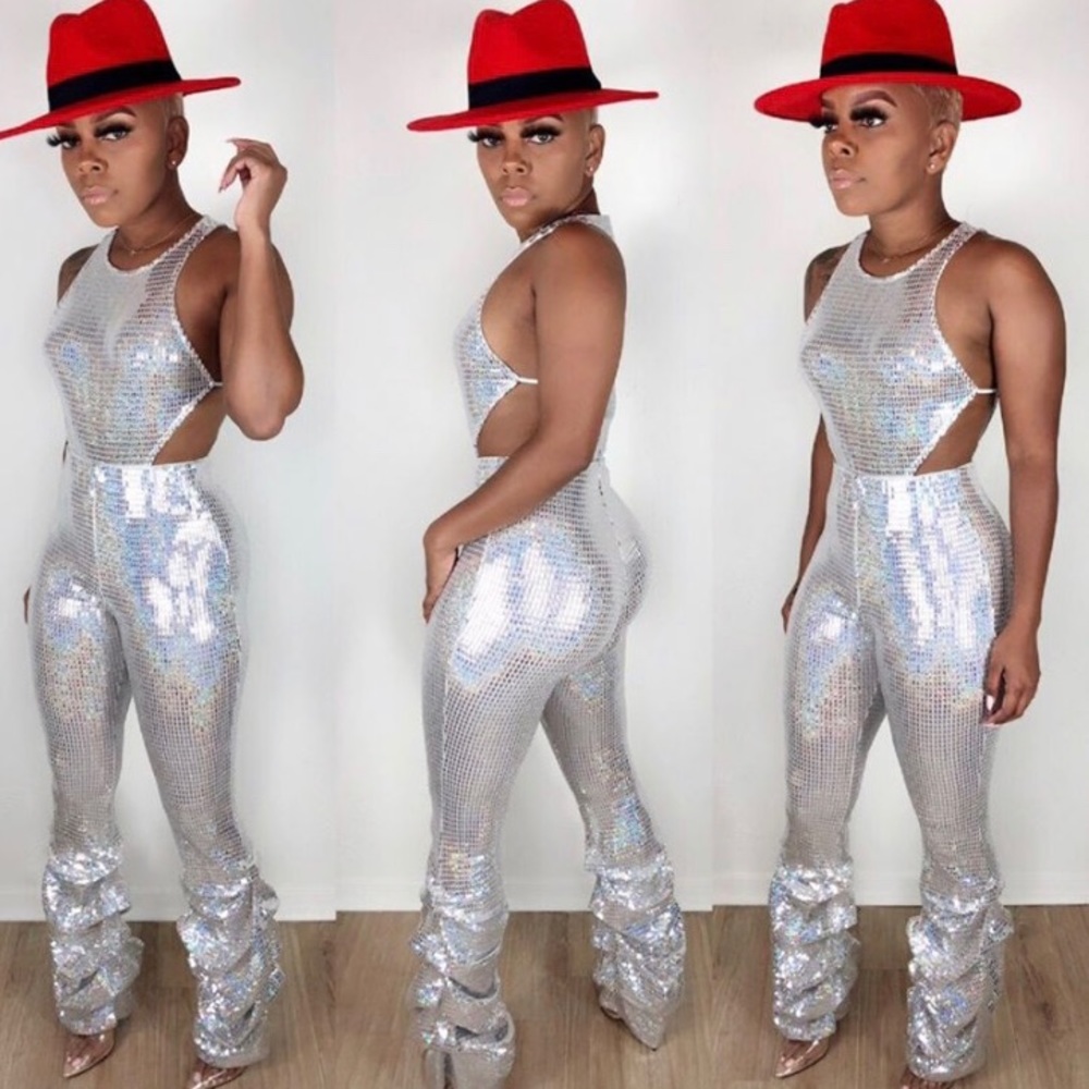 Watch Me Scrunch Two Piece Pants & Bodysuit